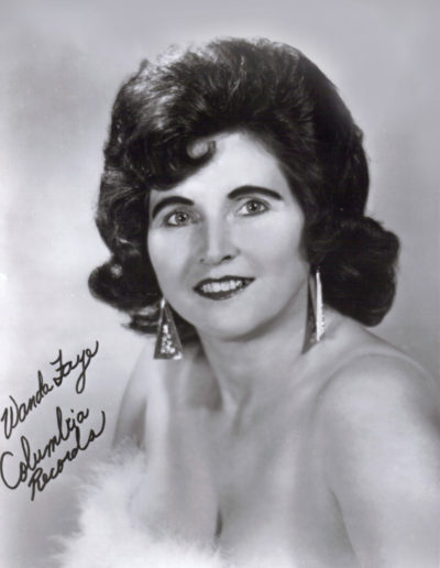 Wanda Faye Columbia Records publicity photo