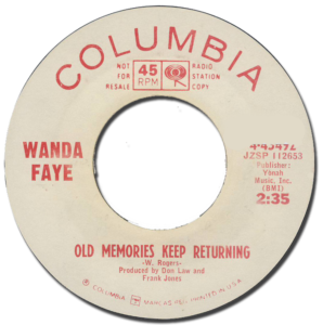 Old Memories Keep Returning- by Wanda Faye